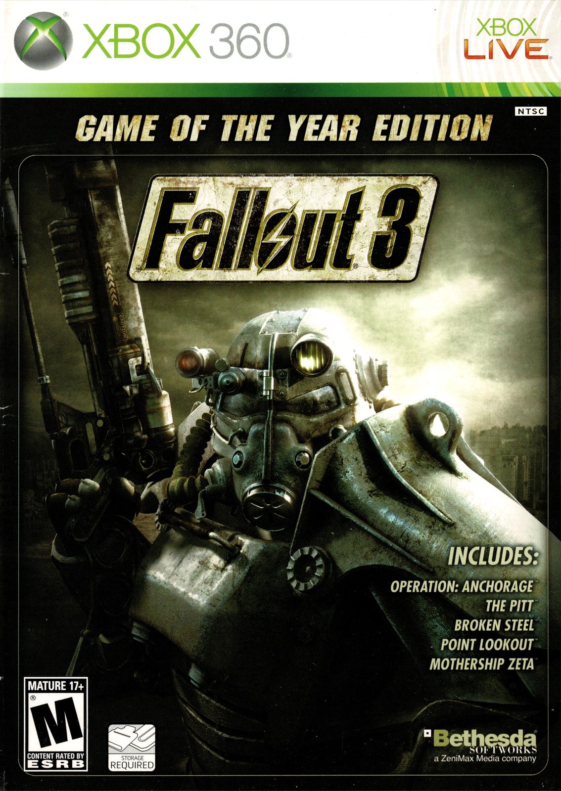 Fallout 3 [Game of the Year] - Xbox 360