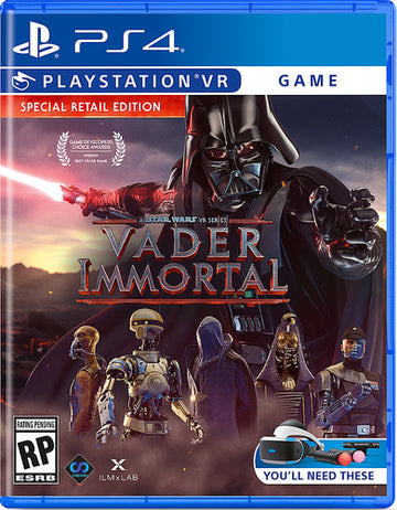 Retro & Rare Video Games & Repairs - Vader Immortal: A Star Wars VR Series - Video Game - Playstation 4